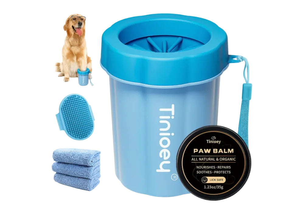 Dog Paw Cleaner for Dogs, Dog Paw Washer, Muddy Paw Cleaner, Pet Foot Cleaner, Dog Paw Protector Kit