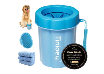 Dog Paw Cleaner for Dogs, Dog Paw Washer, Muddy Paw Cleaner, Pet Foot Cleaner, Dog Paw Protector Kit